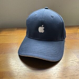 NEW Apple Blue Adjustable Dad Cap OS
